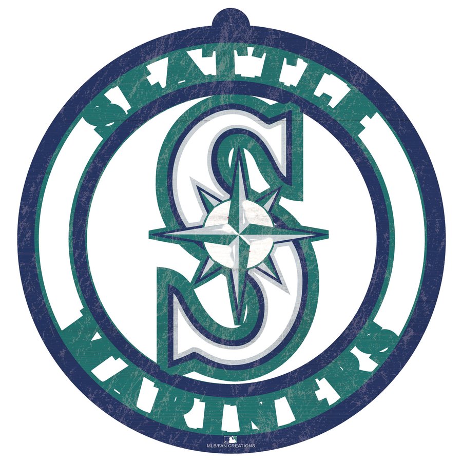 Seattle Mariners New Logo NEW 1/4 Maroon Seattle Mariners 30th