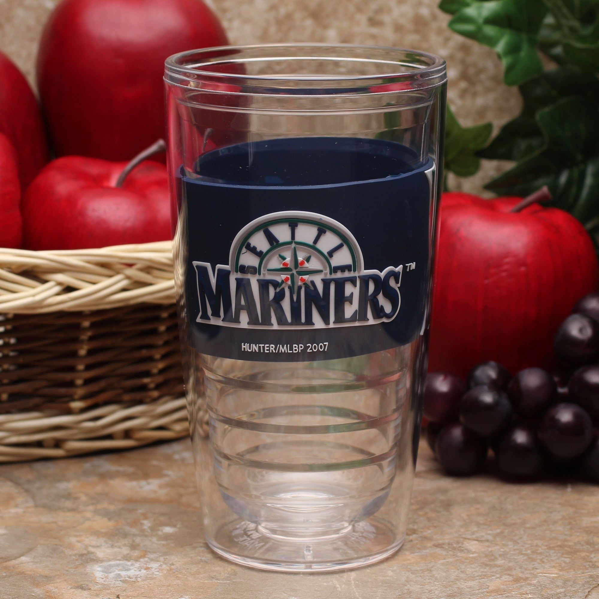 Mariners Cups Seattle Mariners 16oz. Tritan Slim Cup with PVC Wrap