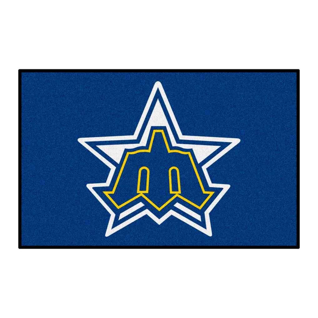 Seattle Mariners 19'' x 30'' 1981 Retro Collection Accent Rug