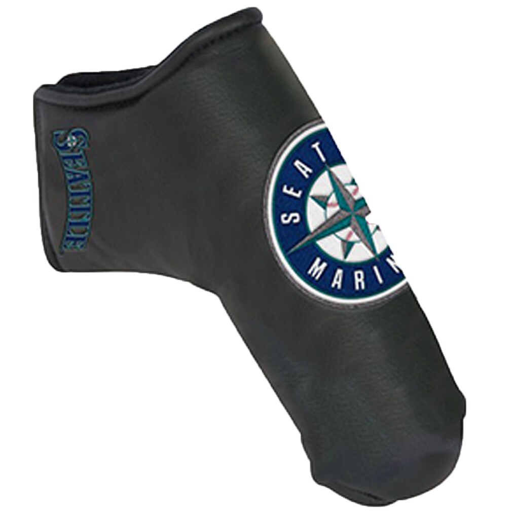 Seattle Mariners Black Putter Blade Cover