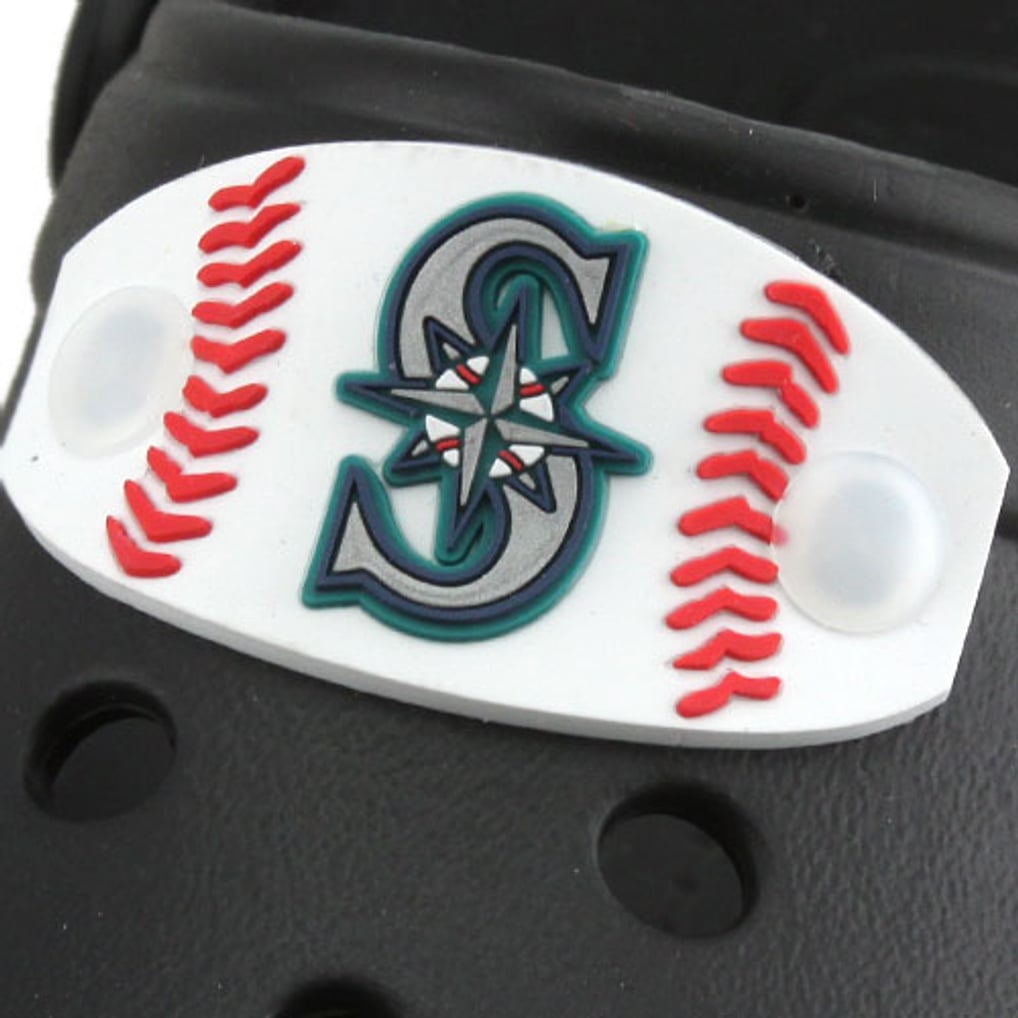 Seattle Mariners Crocband Crocs - Black
