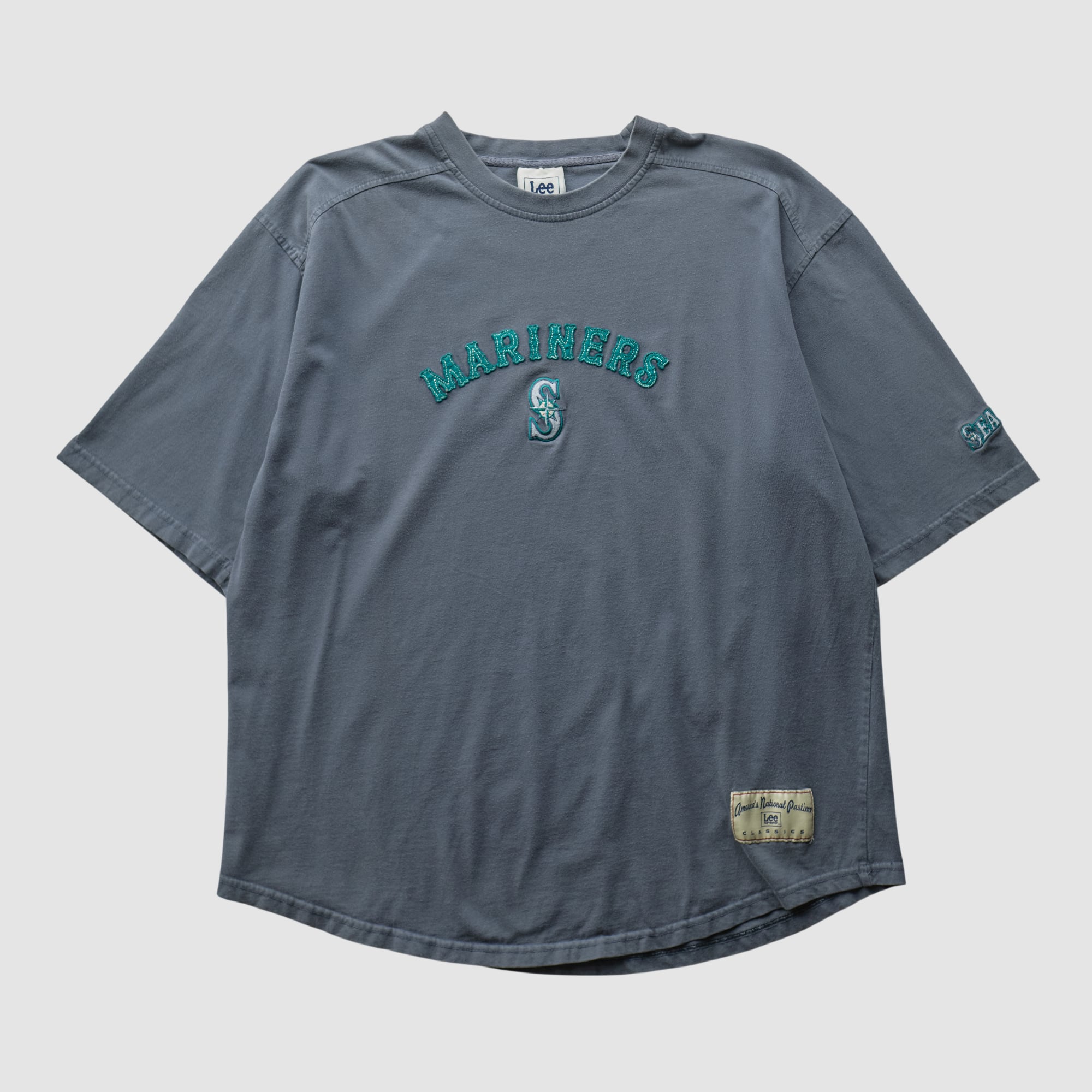 Seattle Mariners Lee Apparel 2000s T-shirt - Gray - XL by Fanatics 