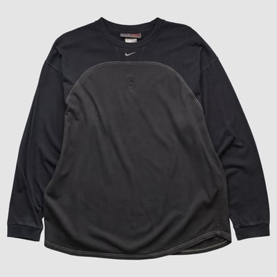 Seattle Mariners Nike 2000s Long Sleeve T-shirt - Charcoal - 2XL by Fanatics Real Vintage
