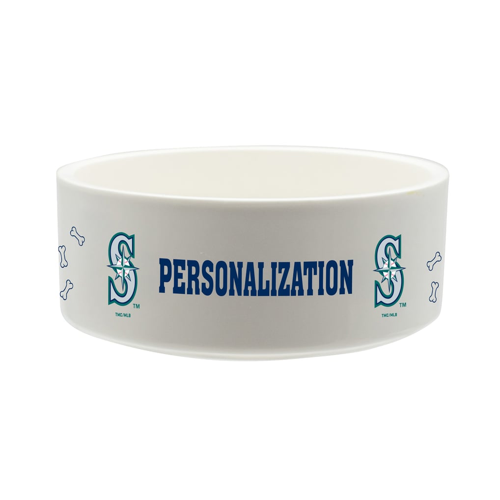 Seattle Mariners The Memory Company 35oz. Personalized Ceramic Pet Bowl