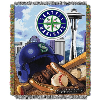 Seattle Mariners The Northwest Company 48'' x 60'' Home Advantage Woven Throw