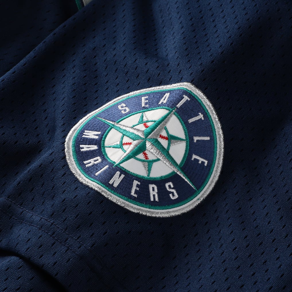 Ken Griffey Jr. Seattle Mariners Mitchell & Ness Toddler Cooperstown Collection Mesh Batting Practice Jersey - Navy
