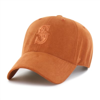 Seattle Mariners '47 Unisex Fall Feelings Ballpark Suede Clean Up Hat - Orange
