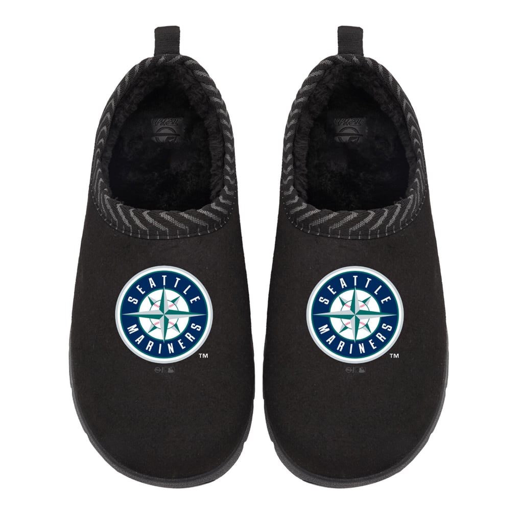 Seattle Mariners ISlide Unisex Primary Logo Mission Slippers - Black
