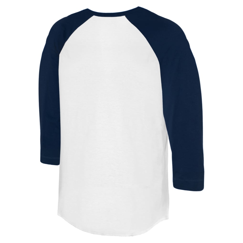 Seattle Mariners Tiny Turnip Unisex Gnomes 3/4-Sleeve Raglan T-Shirt - White/Navy