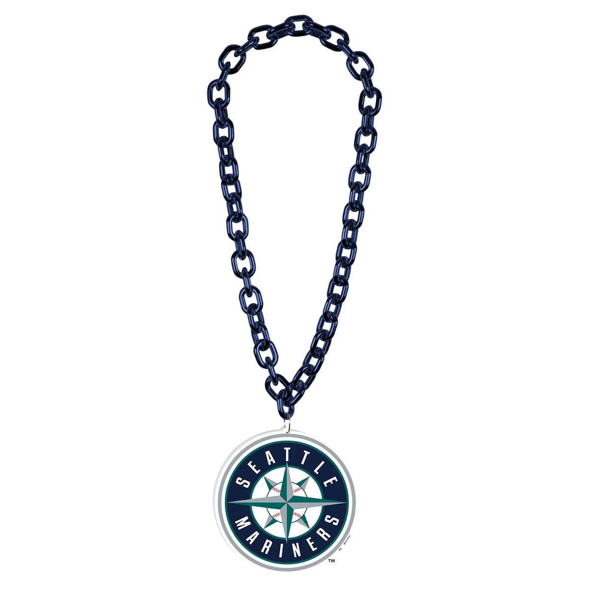 Seattle Mariners WinCraft Big Chain Logo Necklace