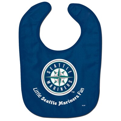 Seattle Mariners WinCraft Little Fan All-Pro Baby Bib