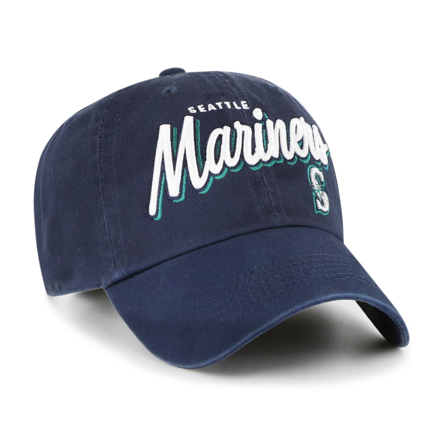 Women's Seattle Mariners '47 Navy Ariana Clean Up Adjustable Hat