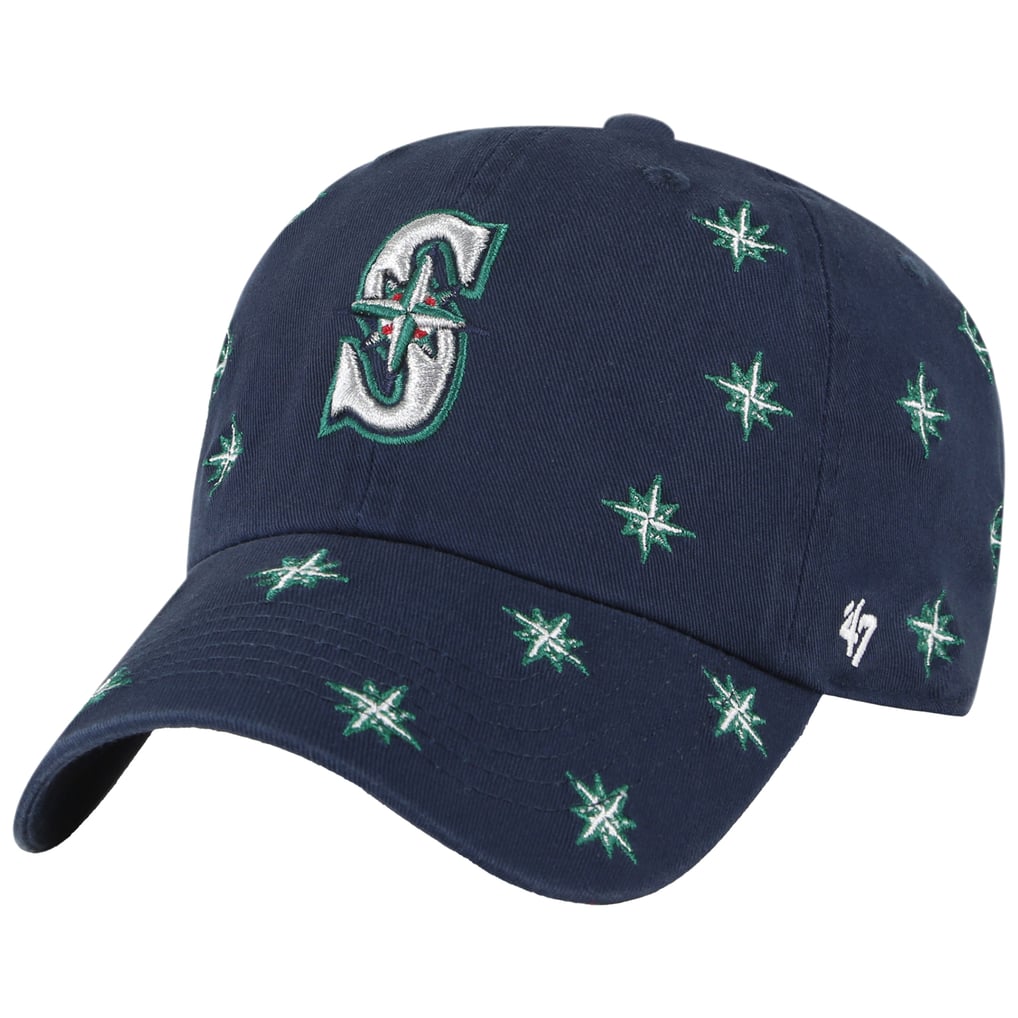 Seattle Mariners MLB 47s Cooperstown Collection Sequin Bling Sparkle Cap Hat Victorias Secret Mlb Seattle Mariners Sequin Bling Cap Nwt  main image 3
