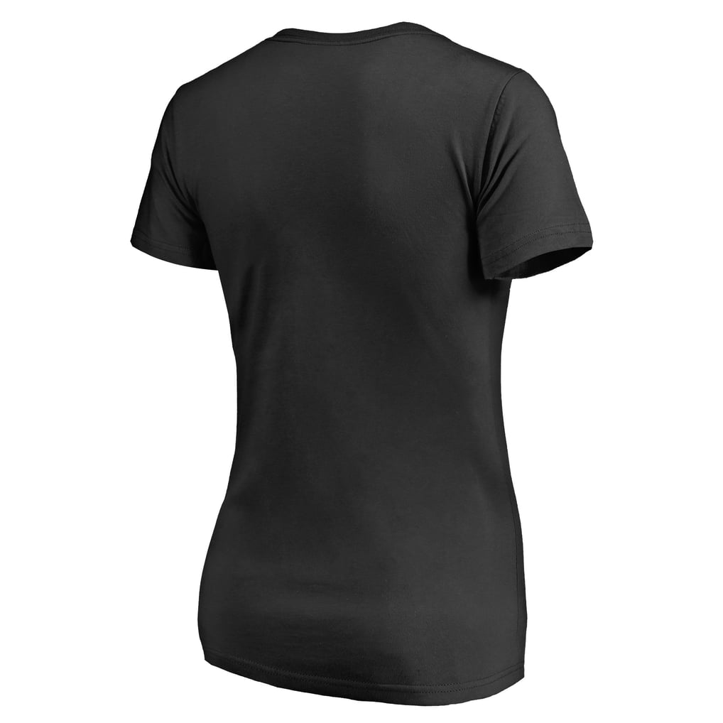 Seattle Mariners Women's Lovely V-Neck T-Shirt - Black