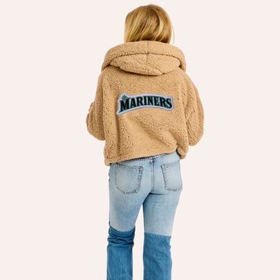  Seattle Mariners by Jill Martin Women's Remix Lounger - Light Brown