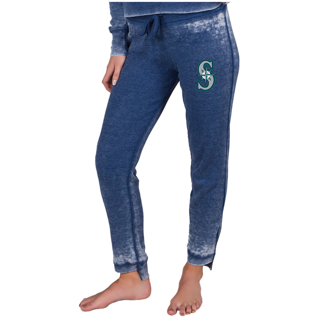 Seattle Mariners Concepts Sport Women's Resurgence Waffle Knit Pants - Navy