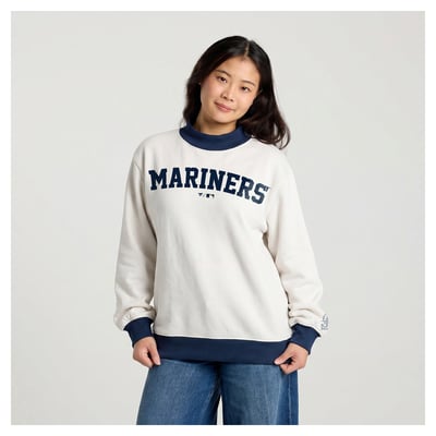 Seattle Mariners Fanatics Women's Sweatshirt - Cream