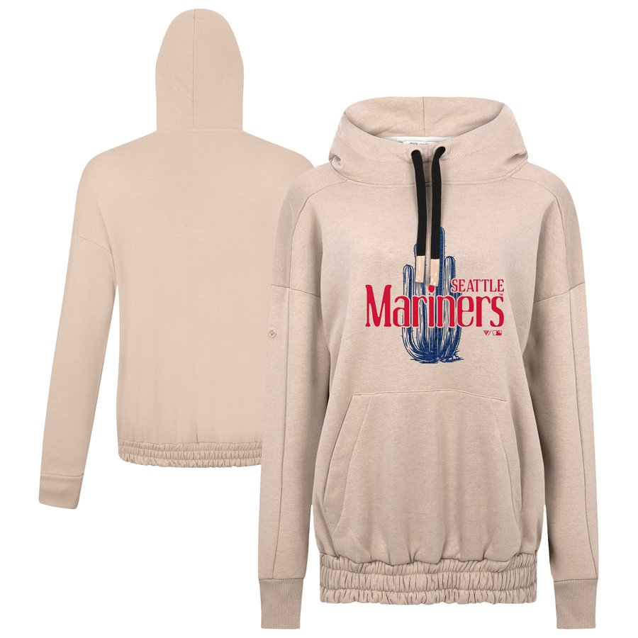 Women's Seattle Mariners Levelwear Khaki 2025 Spring Training Waterfall ...