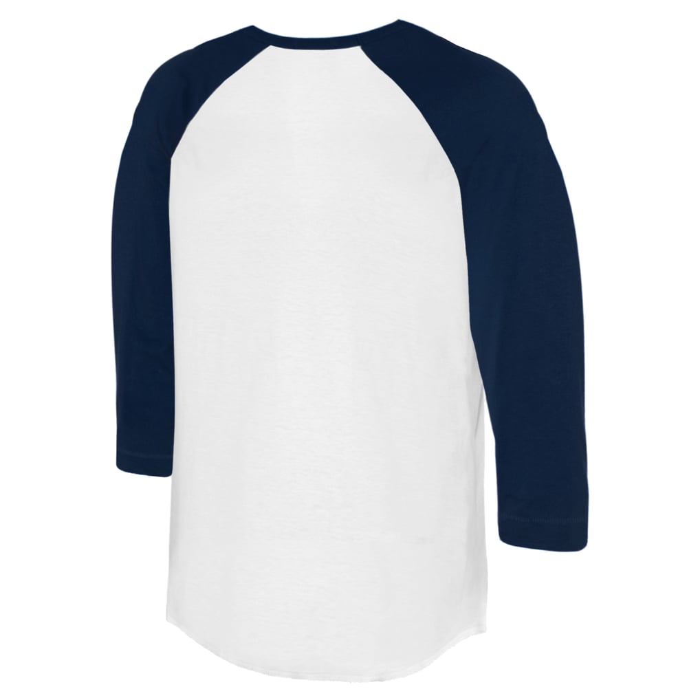 Seattle Mariners Tiny Turnip Women's Smores 3/4-Sleeve Raglan T-Shirt - White/Navy