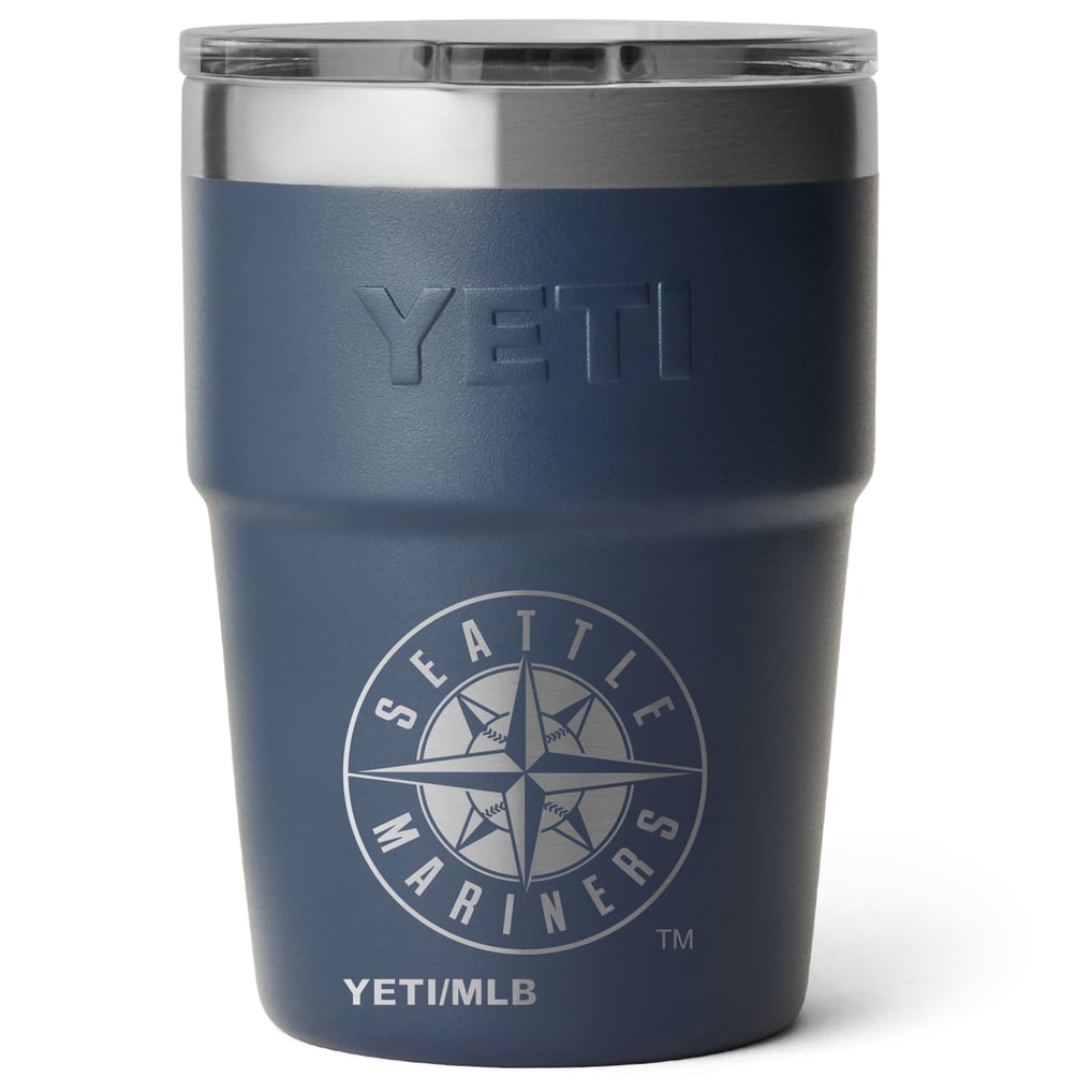 Mariners Cups Seattle Mariners YETI 16oz. Rambler Stackable Cup with Magslider Lid