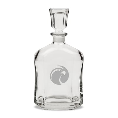 Seattle Pacific Falcons 23.75oz. Crystal Whisky Decanter