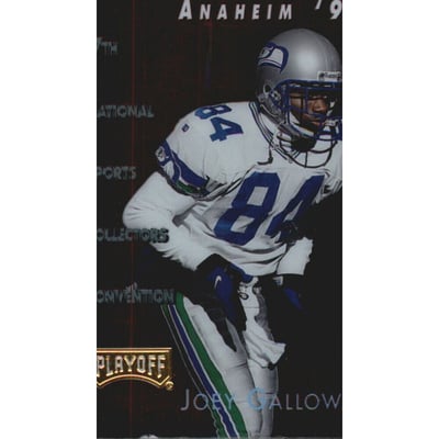 1996 Playoff National Promos #4 Joey Galloway