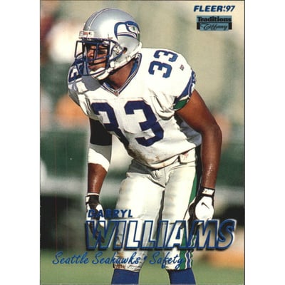 1997 Fleer Tiffany Blue #39 Darryl Williams
