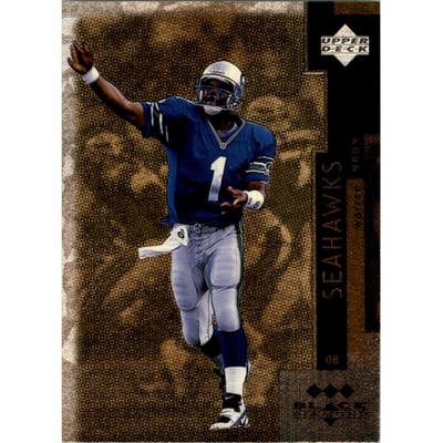 1998 Black Diamond Triple #76 Warren Moon