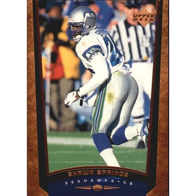 1998 Upper Deck Bronze #229 Shawn Springs