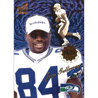 1999 Aurora Premiere Date #133 Joey Galloway