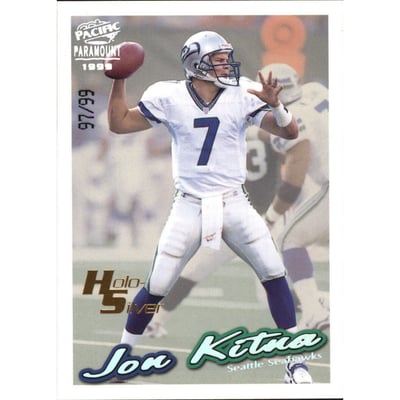 1999 Paramount HoloSilver #223 Jon Kitna
