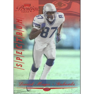2000 Playoff Prestige Spectrum Red #159 Derrick Mayes