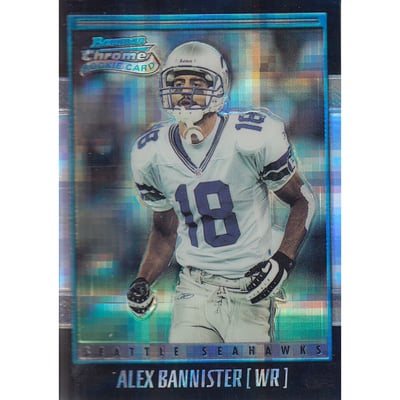 2001 Bowman Chrome Xfractors #232 Alex Bannister