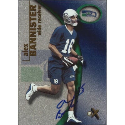 2001 E-X Rookie Autographs #140 Alex Bannister/375*