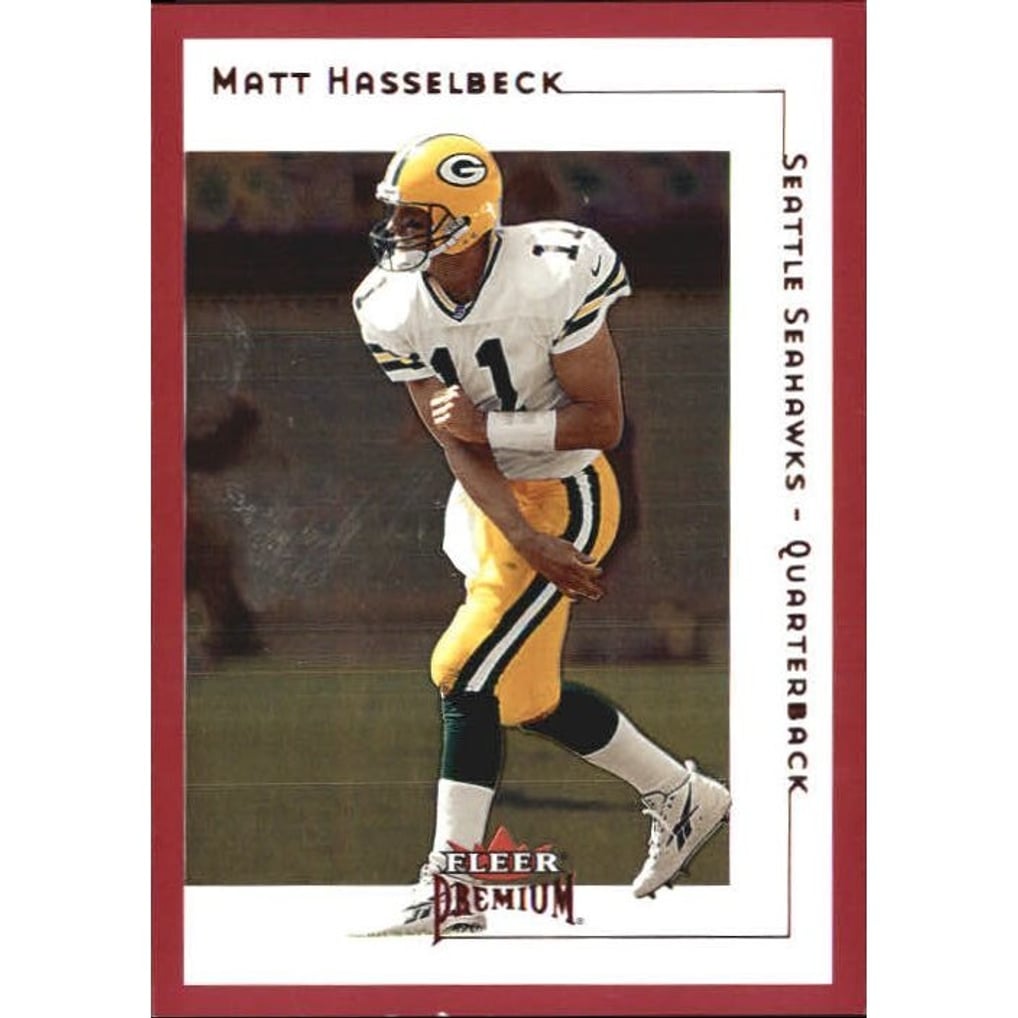 2001 Fleer Premium Star Ruby #48 Matt Hasselbeck