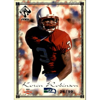 2001 Private Stock Silver Framed #169 Koren Robinson