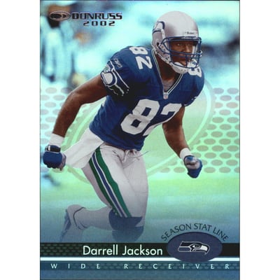 2002 Donruss Stat Line Season #173 Darrell Jackson/64