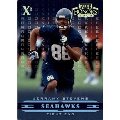 2002 Playoff Honors X's #154 Jerramy Stevens
