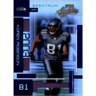 2003 Absolute Memorabilia Spectrum #90 Koren Robinson