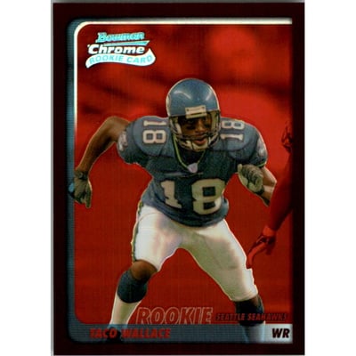 2003 Bowman Chrome Red Refractors #203 Taco Wallace