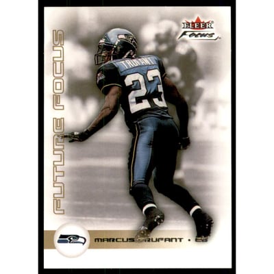 2003 Fleer Focus Anniversary Gold #152 Marcus Trufant