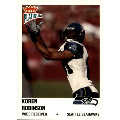 2003 Fleer Platinum Finish #150 Koren Robinson