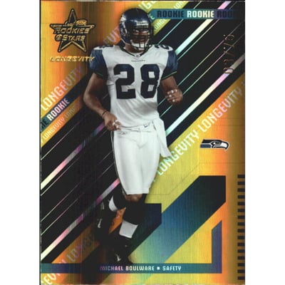 2004 Leaf Rookies and Stars Longevity Gold #248 Michael Boulware