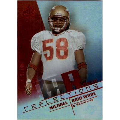 2004 Reflections Red #137 Michael Boulware