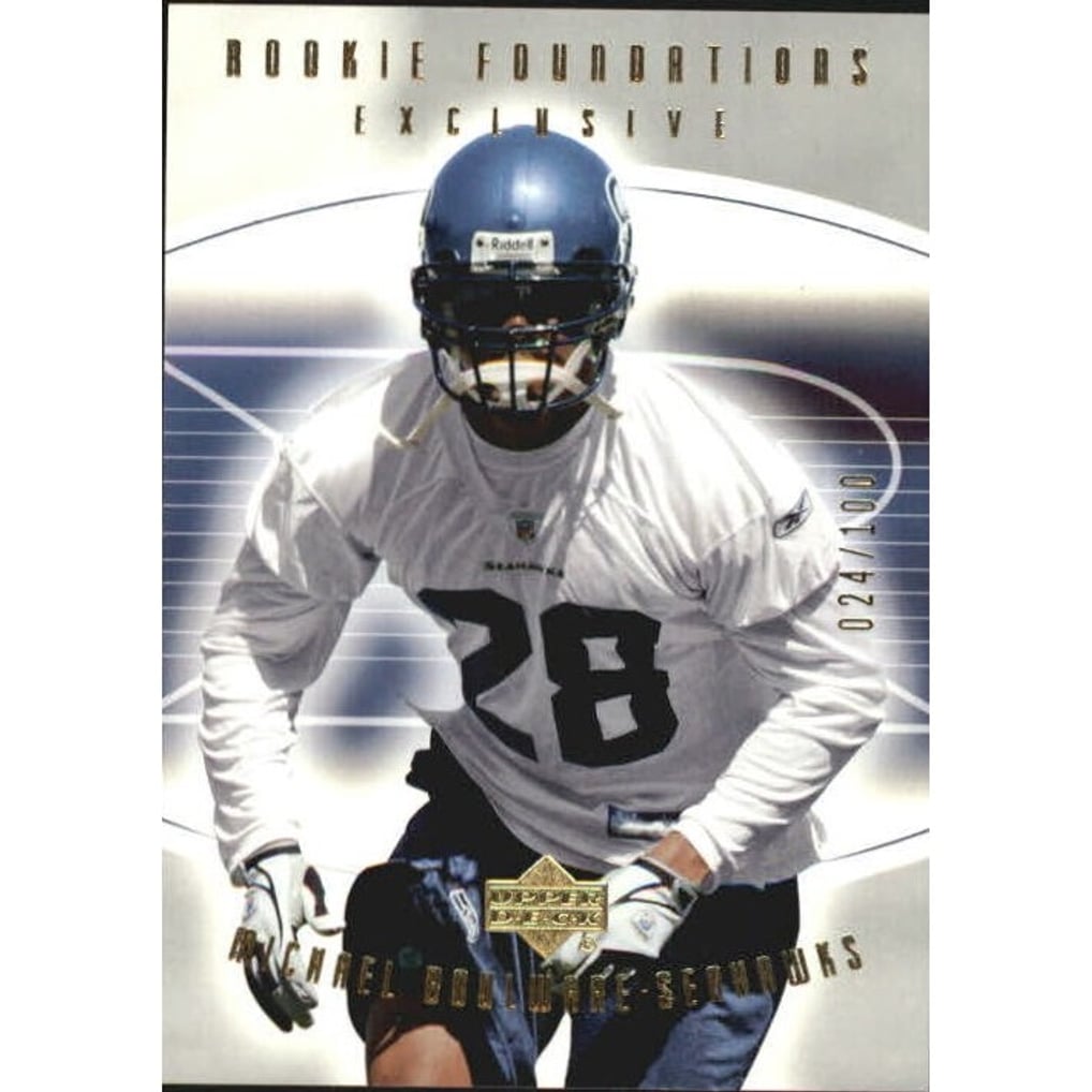 2004 Upper Deck Foundations Exclusive Gold #175 Michael Boulware