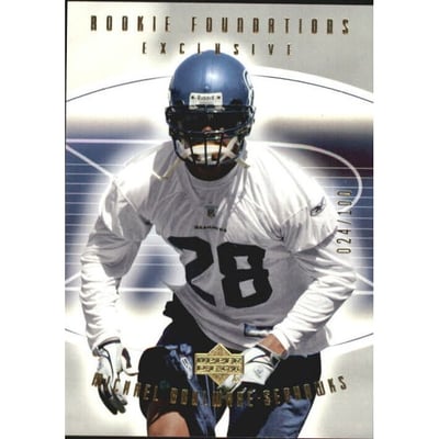 2004 Upper Deck Foundations Exclusive Gold #175 Michael Boulware