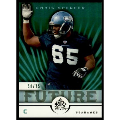2005 Reflections Green #144 Chris Spencer