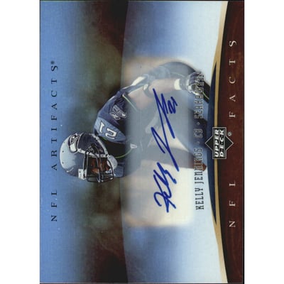 2007 Artifacts NFL Facts Autographs #KJ Kelly Jennings