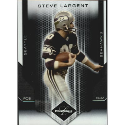 2007 Leaf Limited #191 Steve Largent