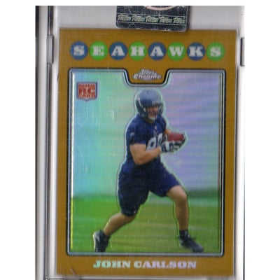 2008 Topps Chrome Gold Refractors #TC215 John Carlson